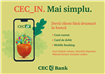 CEC Bank lansează un serviciu inovator, oricine poate deveni client al băncii direct de pe telefonul mobil