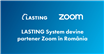 LASTING System devine partener Zoom în România