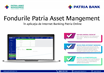 Clienții Patria Bank pot accesa informații despre fondurile Patria Asset Mangement în aplicația de internet banking Patria Online