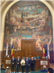 Restaurarea picturii murale din Aula Academiei de Studii Economice a fost finalizată cu sprijinul One United Properties