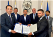 Parteneriat de colaborare semnat între Camera de Comerț, Industrie si Agricultură Sibiu și Camera Binațională de Comerț România-Peru din Lima