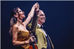 Violonista româncă Rusanda Panfili, în duet cu Andrea Bocelli pe scena Arenei Oradea