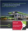 Clienții benzinăriilor în franciză RO concept OSCAR vor beneficia de reduceri la carburanți sau produse selectate, prin cardul de discount OSCAR RO