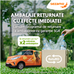 Sezamo introduce serviciul de colectare a ambalajelor cu garanție și dublează valoarea acestora