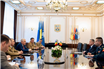 Întâlnirea ministrului apărării naționale, Angel Tîlvăr, cu omologul din Republica Moldova, Anatolie Nosatîi 