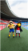 PENNY susține fotbalul românesc și în deplasare: RONNY și mascota Austriei au adus bucurie în Fan Zone-ul Federației Române de Fotbal din Viena