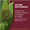 Ultima săptămână de înscrieri la  Gala Premiilor pentru un Mediu Curat 