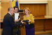 Mariana Diaconescu, Președinte ASIROM Vienna Insurance Group câștigă Premiul pentru performanță și inovatie in domeniul financiar-bancar și cel al asigurărilor în cadrul Galei Premiilor Revistei „Piaţa Financiară” 18 ani 
