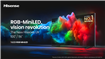 Hisense anunță lansarea televizorului UX de 116 inci cu tehnologie RGB-MiniLED și precizie avansată a culorilor