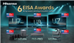 Hisense cucerește scena internațională cu șase premii EISA pentru inovație și performanță în imagine și sunet
