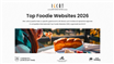 Comunicat de presă: Site-urile și platformele cu specific gastronomic din Banat, sunt invitate să reprezinte re-giunea în competiția internațională Top Foodie Websites 2026, organizată de IGCAT.