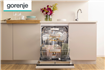 Gorenje lansează o nouă generație de mașini de spălat vase cu eficiență energetică A și igienizare UV