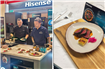 Hisense aduce spectacolul culinar la Altex Pantelimon, alături de Chef Ștefan Popescu